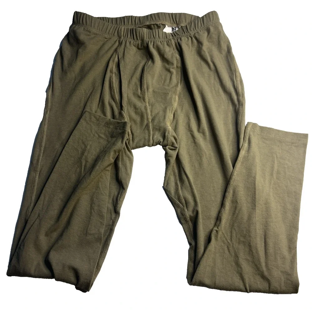 Drifire Base Layer Pants‎ Men Green Brown Flame Resistant Large Lightweight